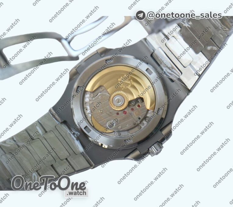 Реплика часов Patek Philippe Nautilus 5711/1A Top-tier Копия один в один Blue Textured Dial Stainless steel Bracelet 324CS V4