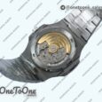 Реплика часов Patek Philippe Nautilus 5711/1A Top-tier Копия один в один White Textured Dial Stainless steel Bracelet 324CS V4