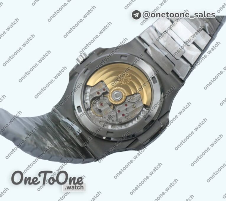 Реплика часов Patek Philippe Nautilus 5711/1A Top-tier Копия один в один White Textured Dial Stainless steel Bracelet 324CS V4