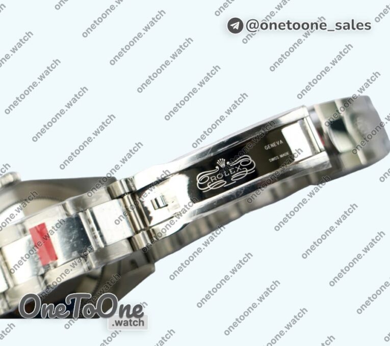 Реплика часов Rolex Datejust 41 Fluted Bezel Stainless steel 904L Steel Best Editio Black&Grey Dials Roman Marker Oyster Bracelet