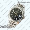 Реплика часов Rolex DateJust 41mm Fluted Bezel Stainless steel 6 Dials Stick Marker Jubilee Bracelet