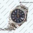 Реплика часов Rolex DateJust 41mm Fluted Bezel Stainless steel 6 Dials Stick Marker Jubilee Bracelet