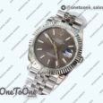 Реплика часов Rolex DateJust 41mm Fluted Bezel Stainless steel 6 Dials Stick Marker Jubilee Bracelet