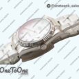 Реплика часов Rolex DateJust 41mm Fluted Bezel Stainless steel 5 Dials Diamonds Marker Oyster Bracelet