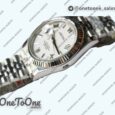 Реплика часов Rolex DateJust 41mm Stainless steel White Dial Roman Marker Jubilee Bracelet
