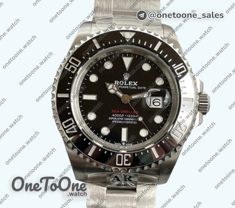 Реплика часов Rolex Sea-Dweller 2017 Baselworld 126600 Top-tier Копия один в один 904L Stainless steel Case and Bracelet V4
