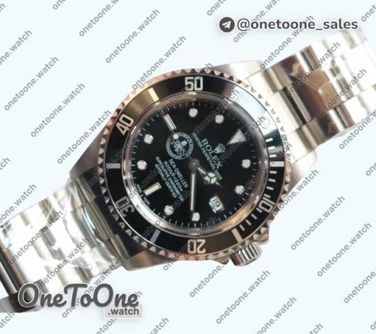 Реплика часов Rolex SeaDweller 16600 Polizia Di Stato Stainless steel Black Dial Bracelet