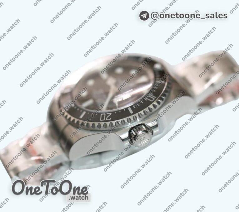 Реплика часов Rolex Sea-Dweller 126660 Deep Sea Black Top-tier Копия один в один 316L Stainless steel Case and Bracelet