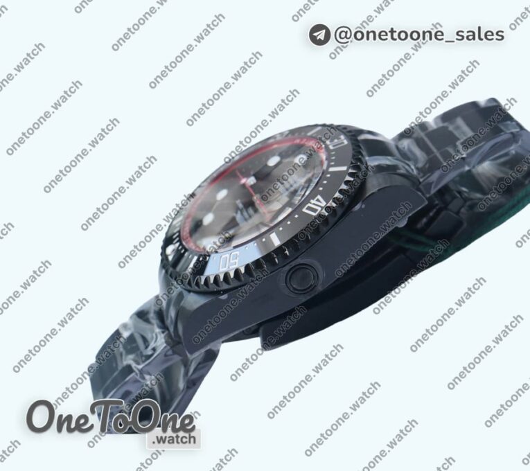 Реплика часов Rolex DeepSea Dweller 116660 EMBER PVD/PVD Black