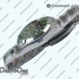 Реплика часов Rolex Milgauss 116400 GV Green Sapphire 904L Top-tier Копия один в один Black Dial Stainless steel Bracelet D