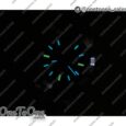 Реплика часов Rolex Milgauss 116400 GV Green Sapphire 904L Top-tier Копия один в один Black Dial Stainless steel Bracelet D