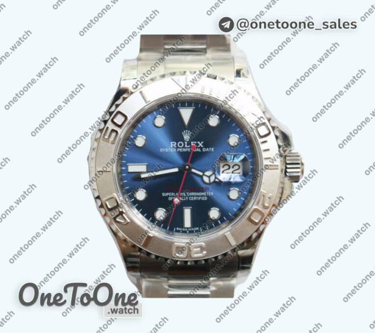 Реплика часов Rolex Yacht-Master 116622 Top-tier Копия один в один 904L Steel Blue&Grey Dials Stainless steel Bracelet