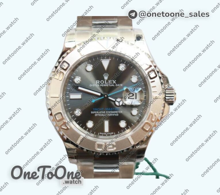 Реплика часов Rolex Yacht-Master 116622 Top-tier Копия один в один 904L Steel Blue&Grey Dials Stainless steel Bracelet