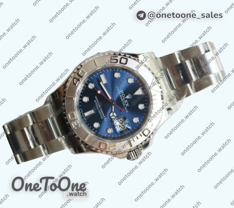 Реплика часов Rolex Yacht-Master 116622 Top-tier Копия один в один 904L Steel Blue&Grey Dials Stainless steel Bracelet