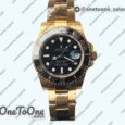 Реплика часов Rolex Submariner 116618LN 18k Gold Wrapped Black&Blue Dials Bracelet Asia 2836