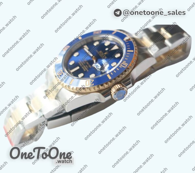 Реплика часов Rolex Submariner 126613LB 904L 18K Gold Wrapped Blue Dial Bracelet
