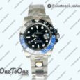 Реплика часов Rolex T-Master II 116710 BLNR Black/Blue Ceramic 904L Steel Top-tier Копия один в один Oyster CHS