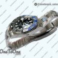 Реплика часов Rolex T-Master II 116710 BLNR Black/Blue Ceramic 904L Steel Top-tier Копия один в один Oyster CHS