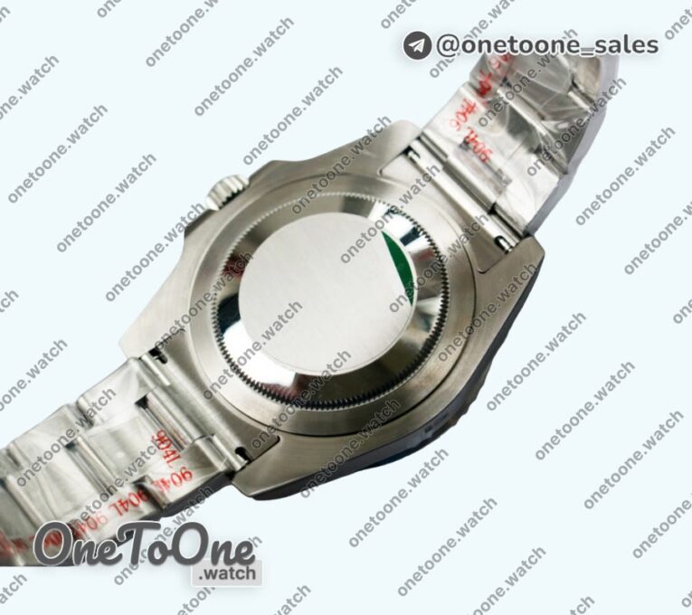 Реплика часов Rolex T-Master II 116710 BLNR Black/Blue Ceramic 904L Steel Top-tier Копия один в один Oyster CHS