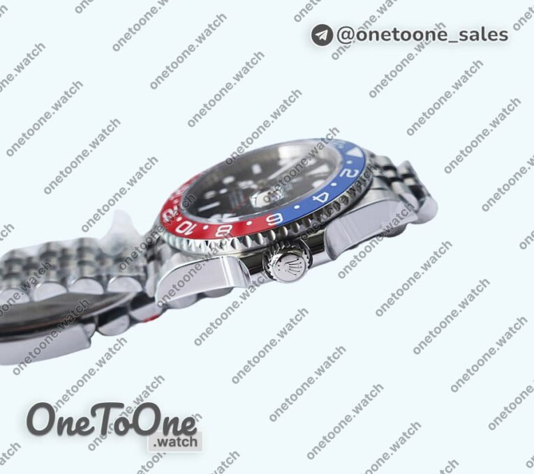 Реплика часов Rolex T Master II 126710 BLRO 904L Stainless steel Top-tier Копия один в один Jubilee Bracelet CHS
