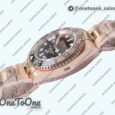 Реплика часов Rolex T-Master II 126715 CHNR Black/Brown Ceramic Rose gold Black Dial Top-tier Копия один в один CHS