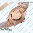 Реплика часов Rolex T-Master II 126715 CHNR Black/Brown Ceramic Rose gold Black Dial Top-tier Копия один в один CHS