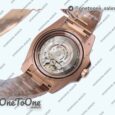 Реплика часов Rolex T-Master II 126715 CHNR Black/Brown Ceramic Rose gold Black Dial Top-tier Копия один в один CHS