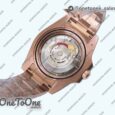 Реплика часов Rolex T-Master II 126715 CHNR Black/Brown Ceramic Rose gold Black Dial Top-tier Копия один в один CHS