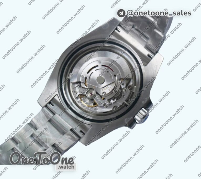 Реплика часов Rolex T-Master II 126710BLNR Black/Blue Ceramic Stainless steel Black Dial Top-tier Копия один в один CHS