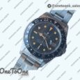 Реплика часов Rolex T-Master II 16710 Black Bezel Stainless steel Black Dial Yellow Dot Bracelet CHS