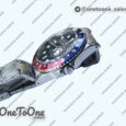 Реплика часов Rolex T-Master II 16710 Vintage Blue/Red Stainless steel Black Dial Bracelet CHS