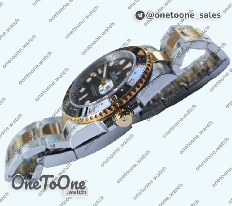 Реплика часов Rolex T-Master II 126713LN Black Ceramic Black Dial Top-tier Копия один в один CHS