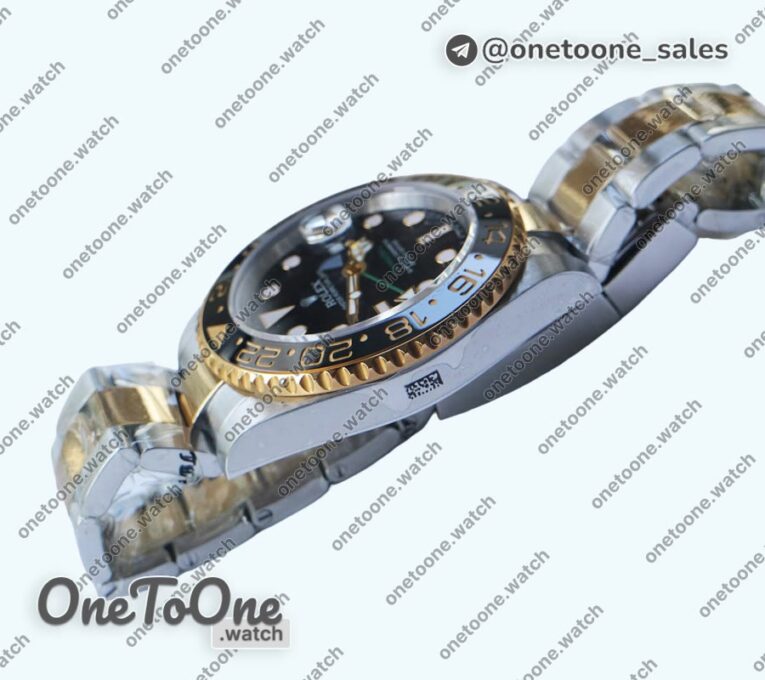 Реплика часов Rolex T-Master II 126713LN Black Ceramic Black Dial Top-tier Копия один в один CHS