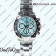 Реплика часов Rolex Daytona 116506 Stainless steel/Stainless steel Arab Blue Dial