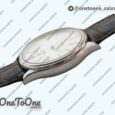 Реплика часов Rolex Cellini Time 50509 Stainless steel White Dial Leather Asia 3132