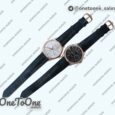 Реплика часов Rolex Cellini Date 39mm Rose gold Black&White Dials Leather Asia 3165 Mod