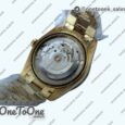 Реплика часов Rolex DayDate 40mm Diamonds Bezel Yellow gold Black&Gold Dials Dialmonds Marker Bracelet