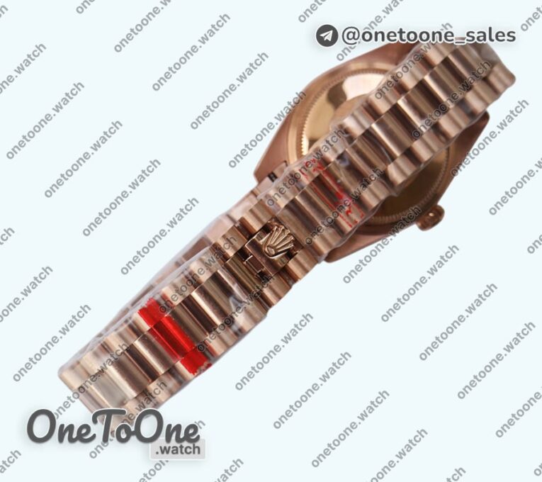 Реплика часов Rolex DateJust 31mm Rose gold Diamonds 4 Dials Diamonds Marker Bracelet