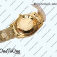 Реплика часов Rolex DateJust 31mm Yellow gold Diamonds Bezel MOP Dials Diamonds Marker Bracelet