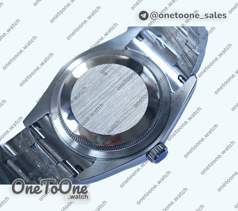 Реплика часов Rolex DateJust 36mm Fluted Bezel Stainless steel Blue Dial Stick Marker Oyster Bracelet