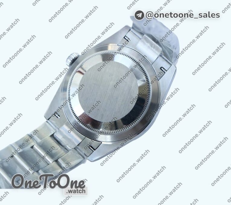 Реплика часов Rolex DateJust 36mm Smooth Bezel Stainless steel Blue&Silver&Black Dials Diamonds Marker Oyster Bracelet
