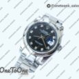 Реплика часов Rolex DateJust 36mm Smooth Bezel Stainless steel Blue&Silver&Black Dials Diamonds Marker Oyster Bracelet