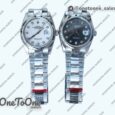 Реплика часов Rolex DateJust 36mm Smooth Bezel Stainless steel MOP Dials Diamonds Marker Oyster Bracelet