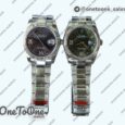 Реплика часов Rolex DateJust 36mm Fluted Bezel Stainless steel 4 Dials Roman Dia Marker Oyster Bracelet