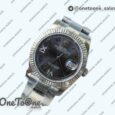 Реплика часов Rolex DateJust 36mm Fluted Bezel Stainless steel 4 Dials Roman Dia Marker Oyster Bracelet