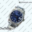 Реплика часов Rolex DateJust 36mm Fluted Bezel Stainless steel 4 Dials Diamonds Marker Oyster Bracelet
