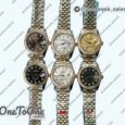 Реплика часов Rolex DateJust 36mm Diamonds Bezel Stainless steel/Yellow gold 6 Dials Diamonds Marker Jubilee Bracelet