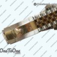 Реплика часов Rolex DateJust 36mm Fluted Bezel Stainless steel/Yellow gold 6 Dials Diamonds Marker Jubilee Bracelet