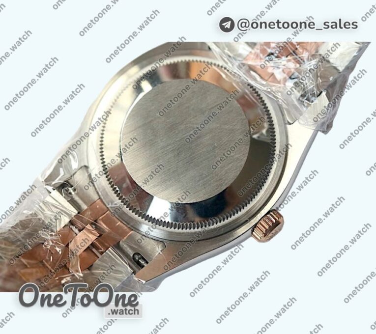 Реплика часов Rolex DateJust 36mm Fluted Bezel Stainless steel/Yellow gold Blue&Grey Dials Stick Marker Jubilee Bracelet