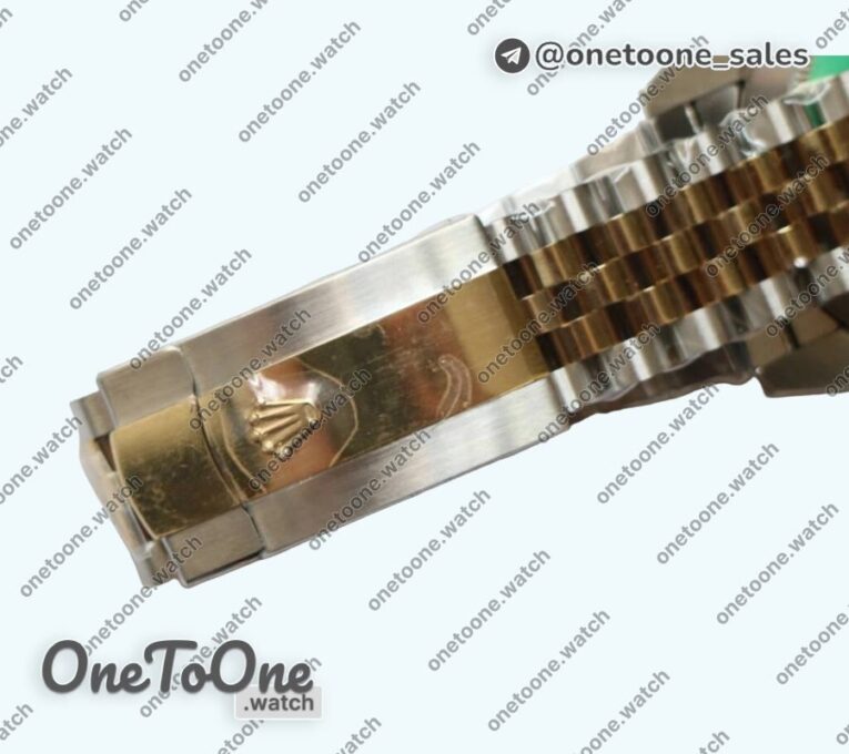 Реплика часов Rolex DateJust 36mm Smooth Bezel Stainless steel/Yellow gold 4 Dials Roman Marker Jubilee Bracelet